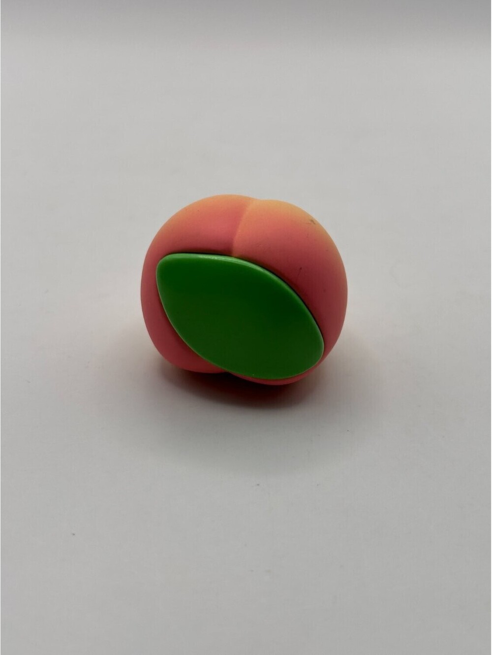 Mini Peach Figurine Fruit Charm Collectible